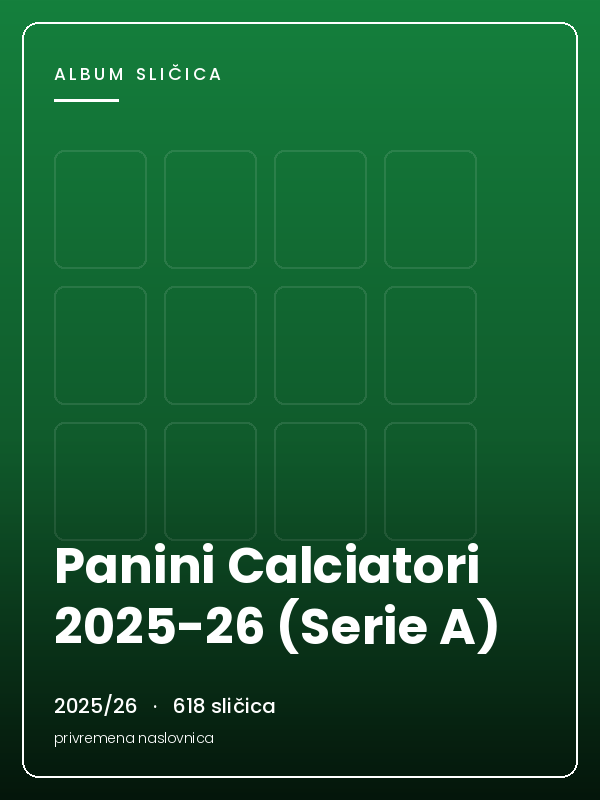 Panini Calciatori 2025-26 (Serie A)
